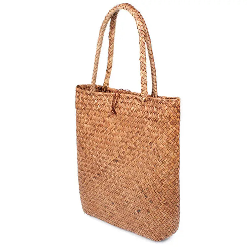 Women's Fashion Summer Large Straw Beach Bag